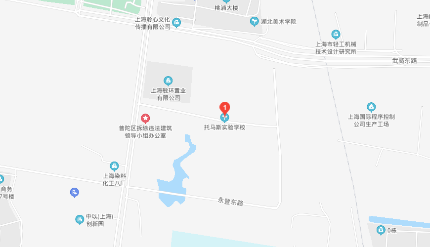 上海安生学校地图图片